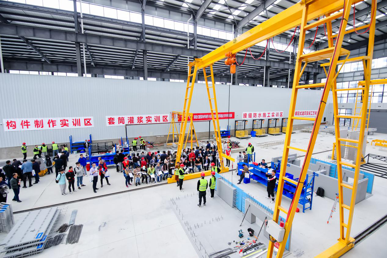 第二期1+X装配式建筑构件制作与安装证书考评员培训顺利结束(图9)