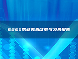 2022职业教育改革与发展报告