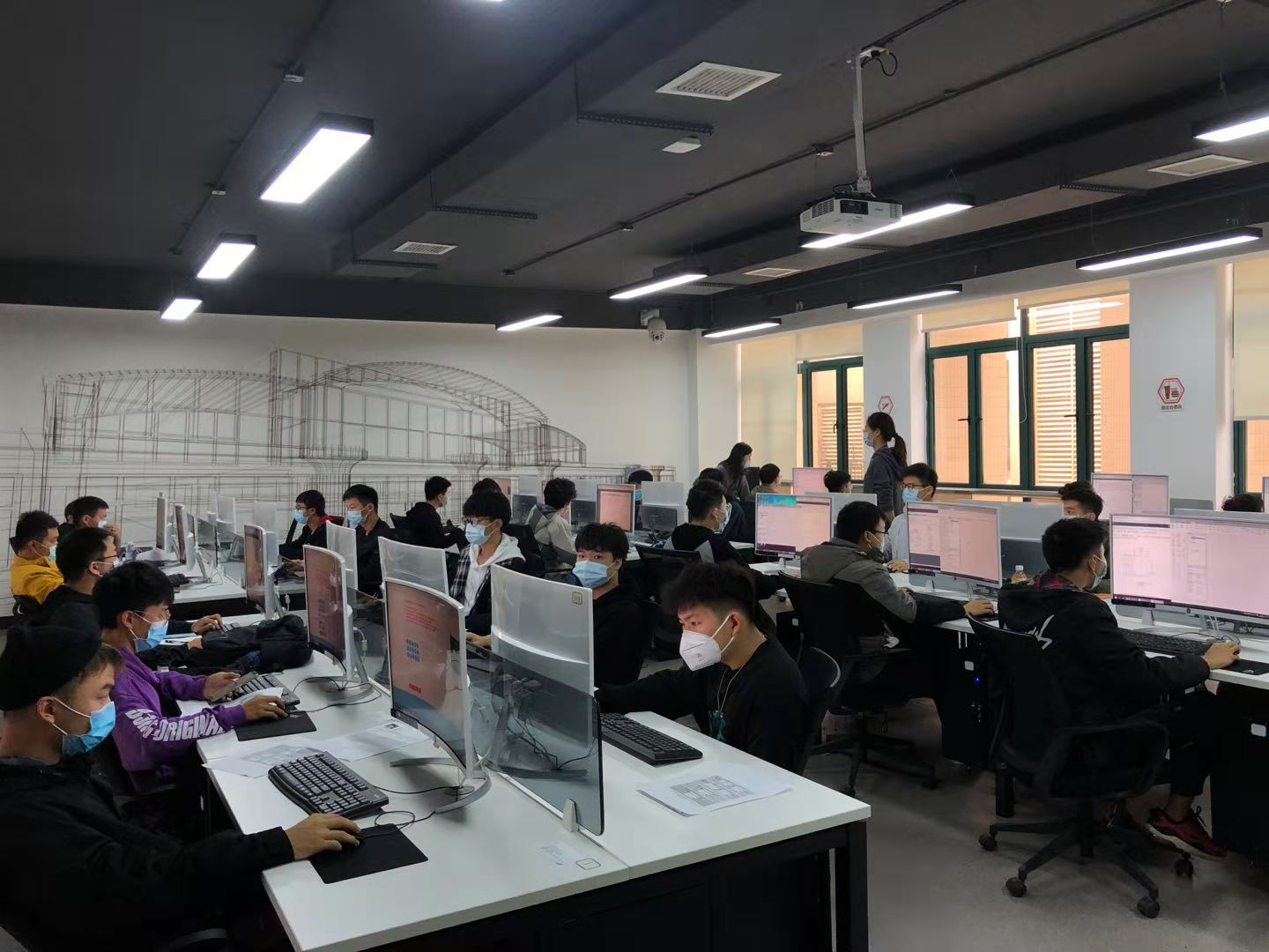 2020年第三期1+X建筑信息模型（BIM）职业技能等级证书考评顺利结束(图3)