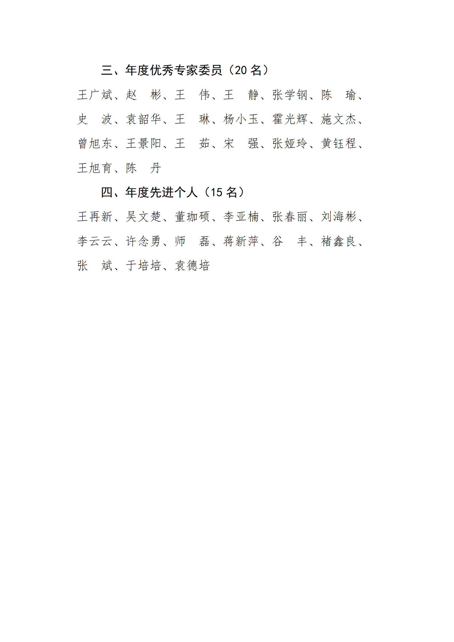 关于表彰2020 年度优秀工作单位及先进个人的决定(图9)