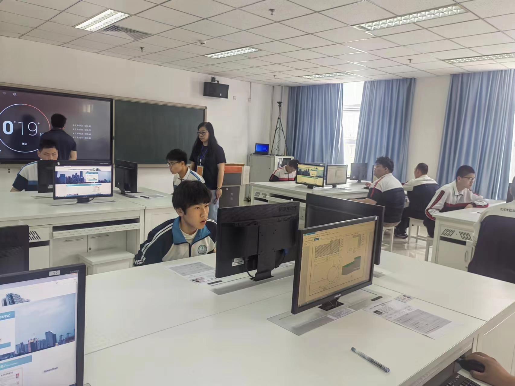 2023年第一期1+X建筑信息模型(BIM)职业技能等级证书考评成功举办(图6)