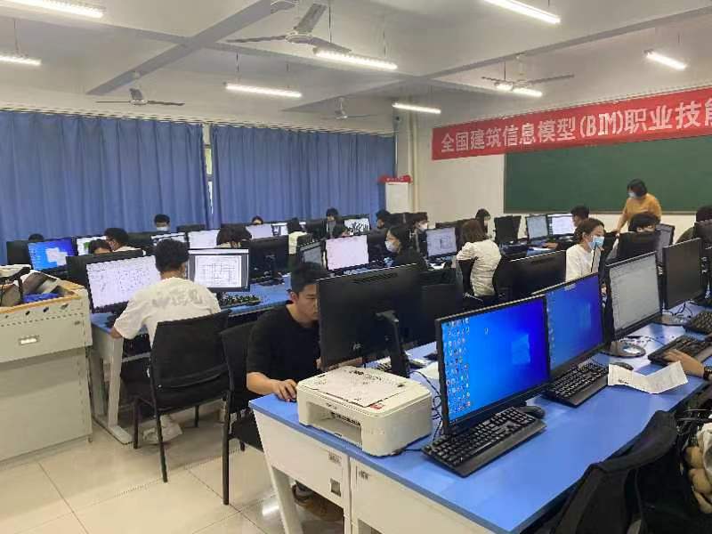 2023年第一期1+X建筑信息模型(BIM)职业技能等级证书考评成功举办(图7)